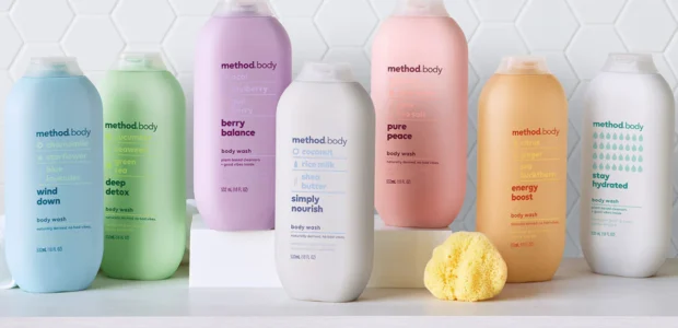 Deeply nourishing Magnolia Method body wash with creamy lather