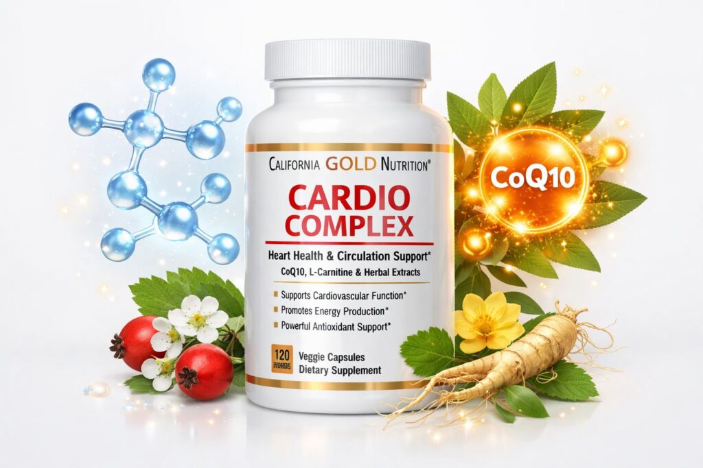 Cardio Complex by California Gold Nutrition ingredients