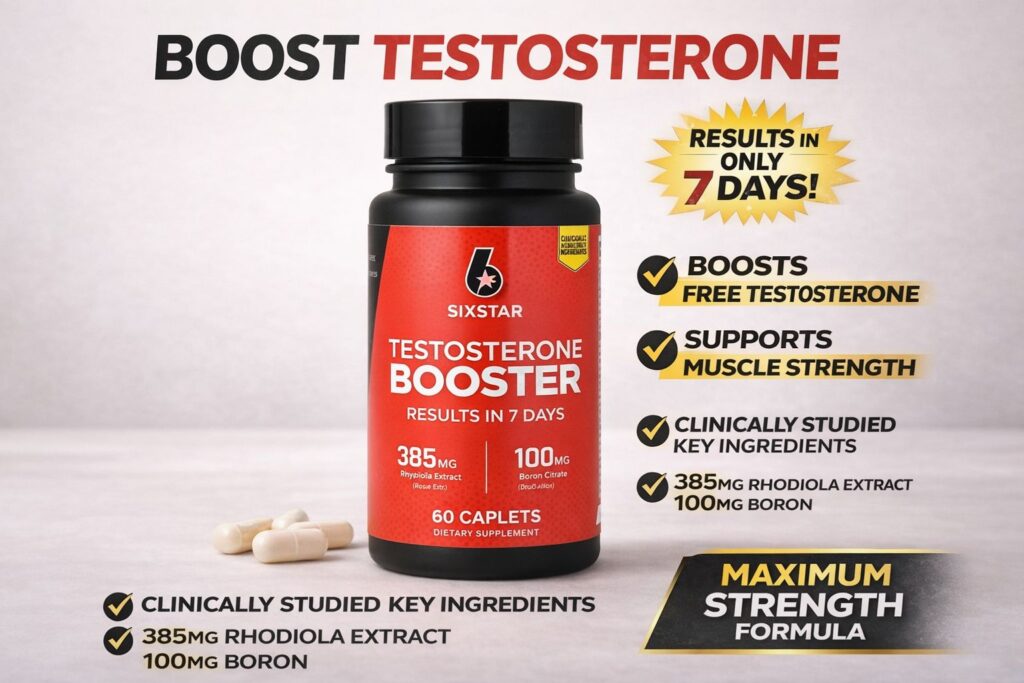 Sixstar Testosterone Booster features