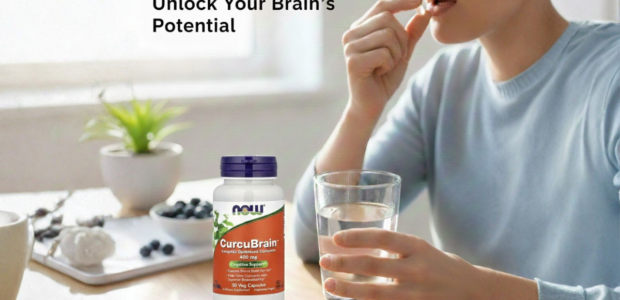 NOW Foods CurcuBrain Feature image