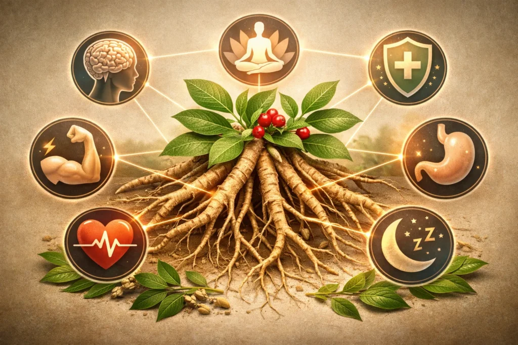 Swanson Full Spectrum Ashwagandha Adaptogen Supporting Many Systems