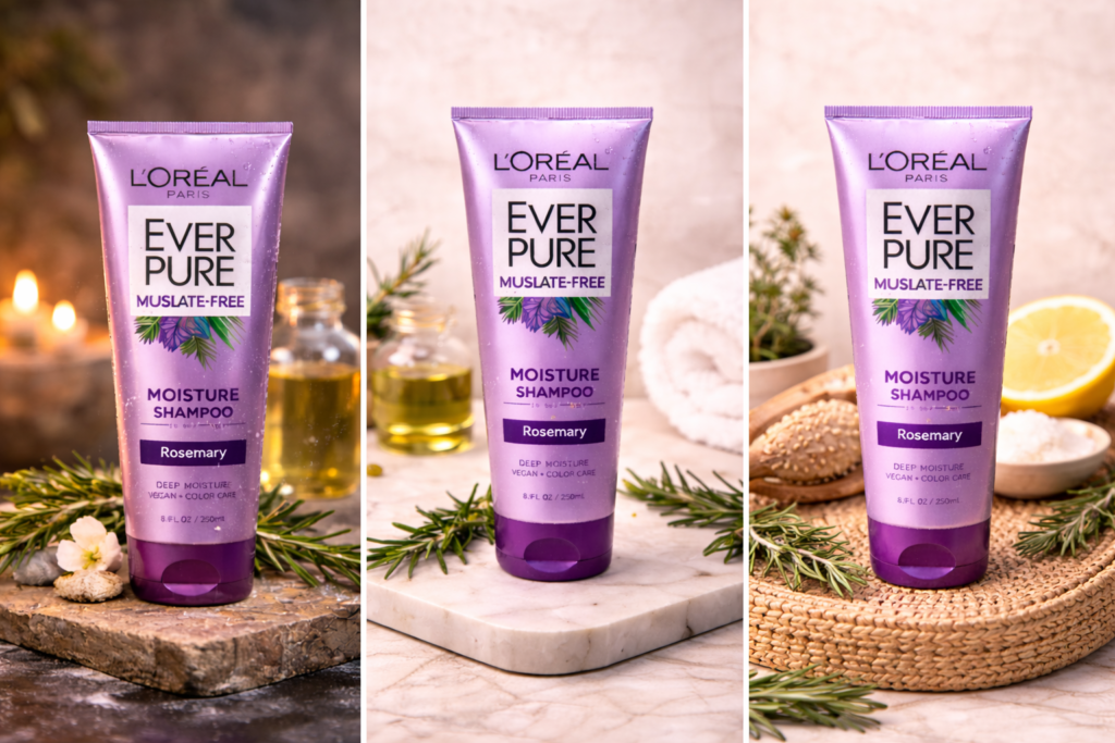 EverPure Moisture Shampoo sulfate-free rosemary formula for dry color-treated hair