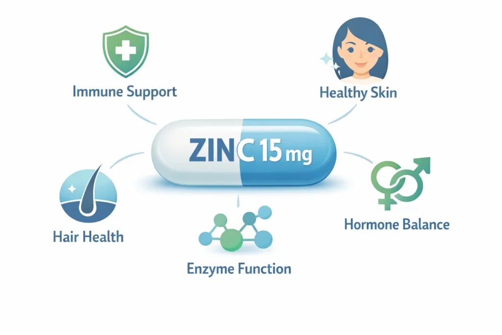 NOW FOODS ZINC BENEFITS