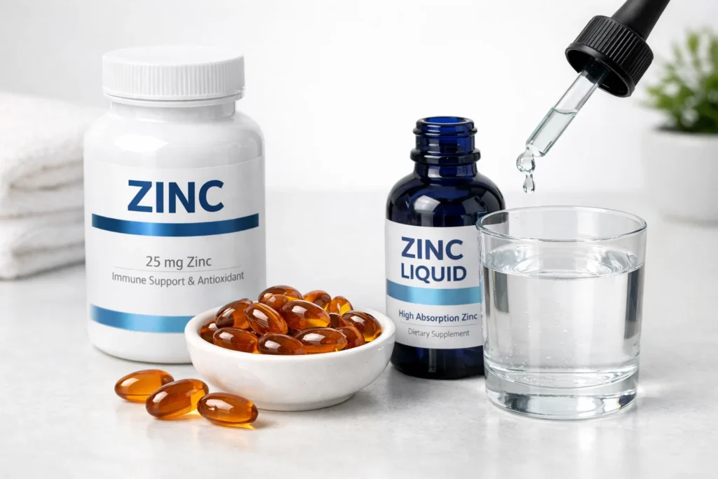 Swanson Zinc Picolinate zink and soft gel
