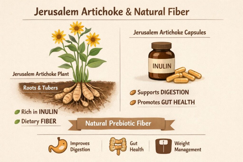 Swanson Prebiotic Jerusalem Artichoke supplement