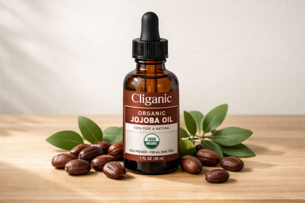 Cliganic, Organic Jojoba Oil, For Oily & Combination Skin
