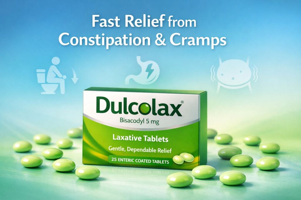 dulcolax tablet for constipation and cramps