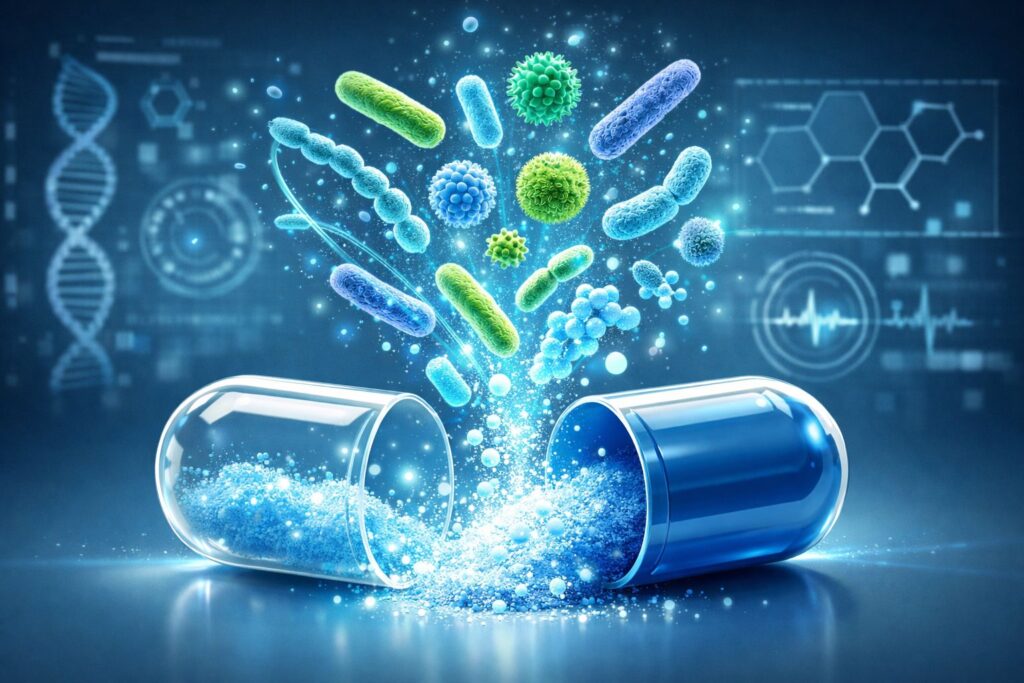 Probiotic supplements for gut health