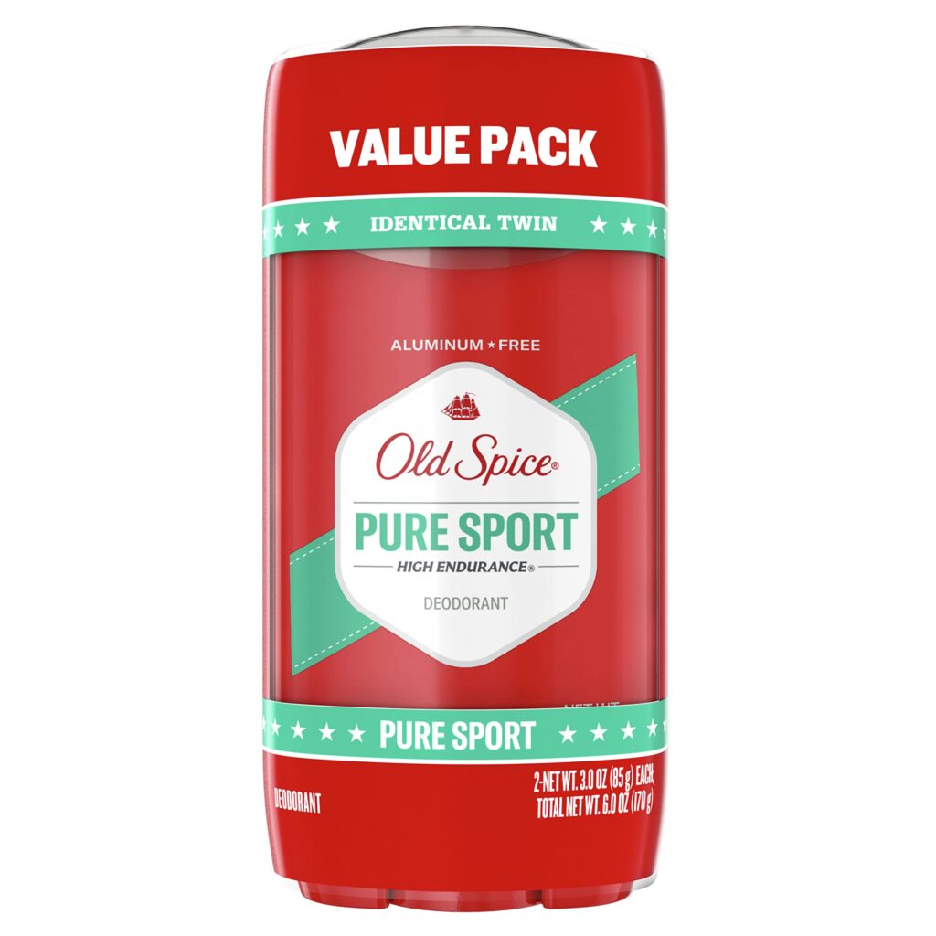 Old Spice High Endurance Pure Sport deodorant stick front view