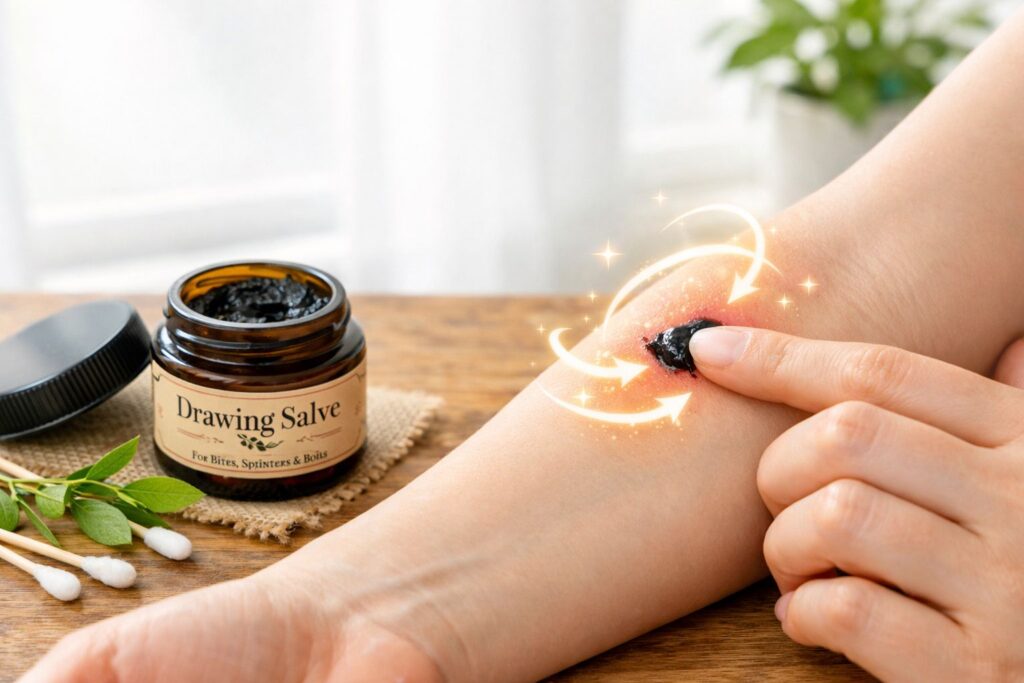 homeopathic drawing salve