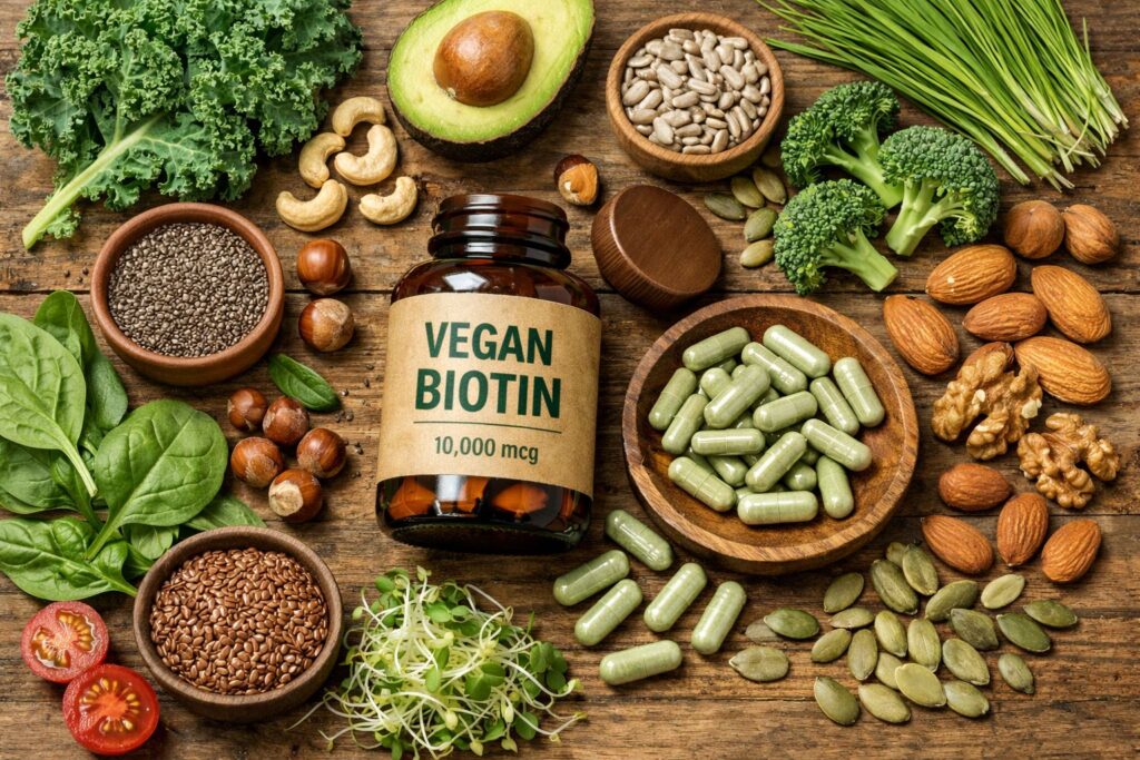 vegetarian biotin supplement