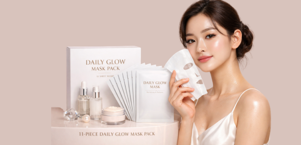 Daily Glow Mask Pack for restoring dull and tired skin glow