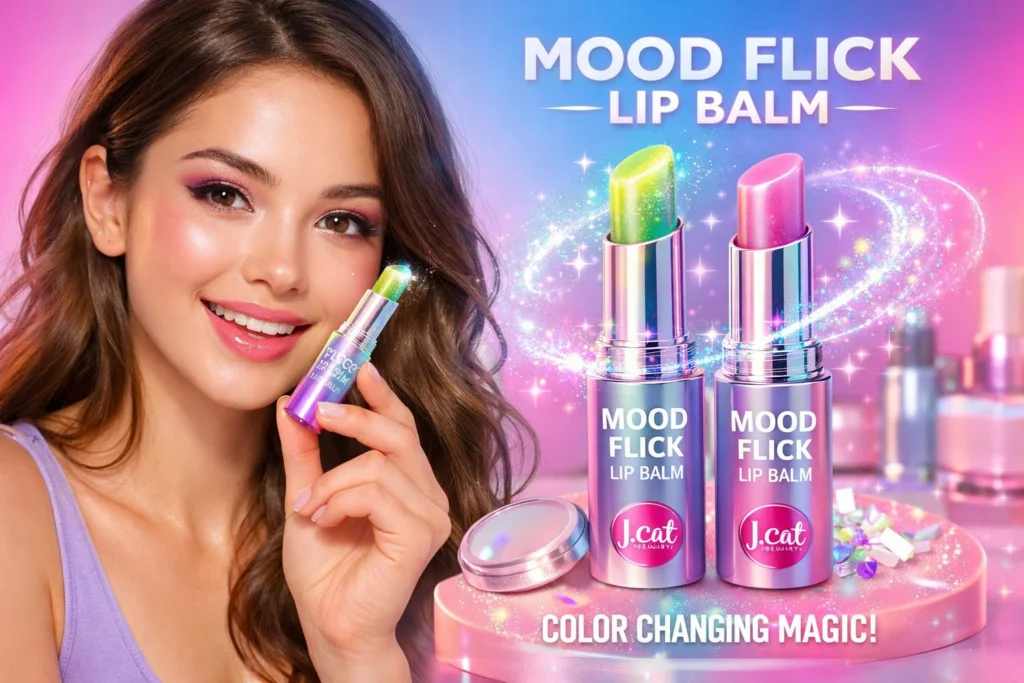J.Cat Beauty Mood Flick Lip Balm