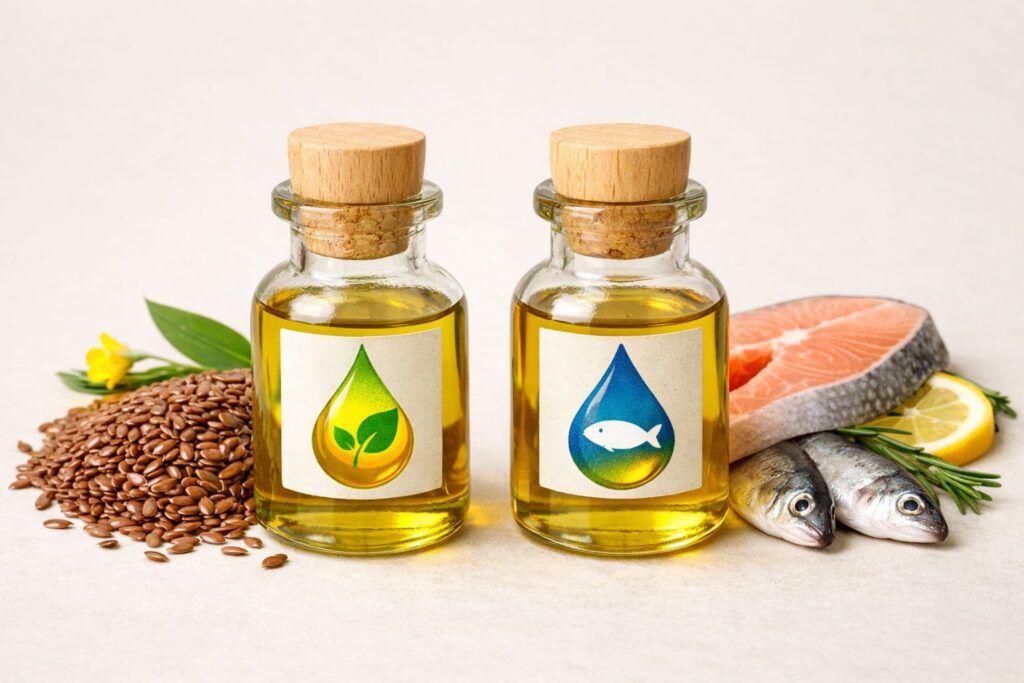flax oil vs fish oil
