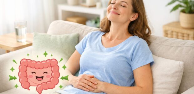 Relief from constipation and digestive discomfort.