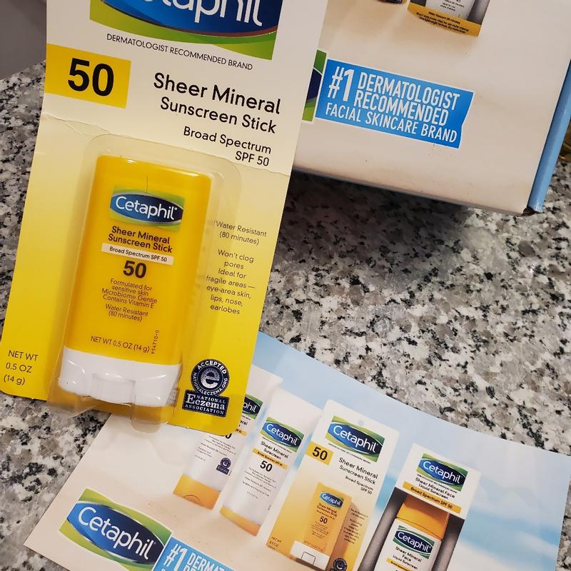 Cetaphil Sheer Mineral Sunscreen Stick