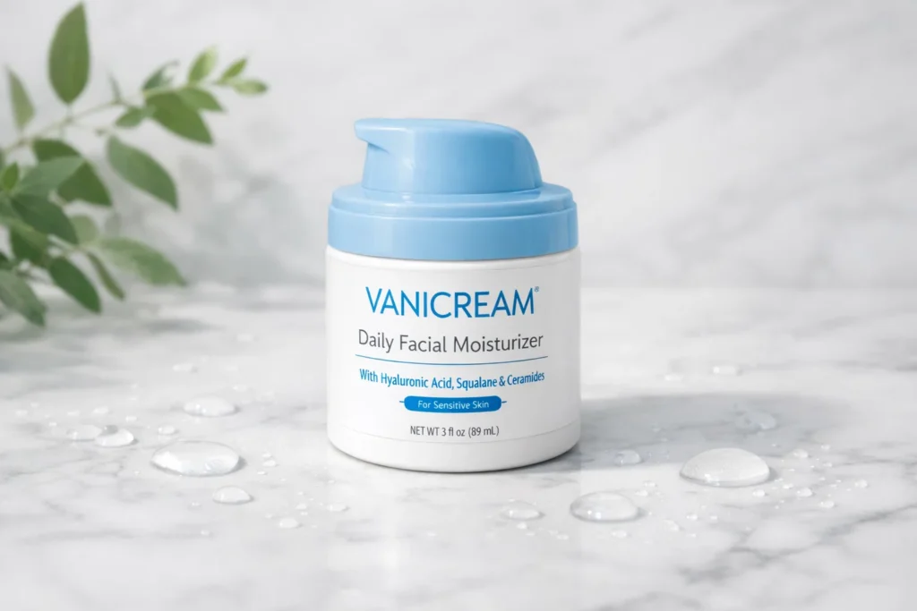 Vanicream Daily Facial Moisturizer jar
