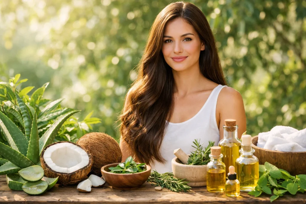 Organic Shampoo -haircare-healthy-shiny-hair-natural-ingredients