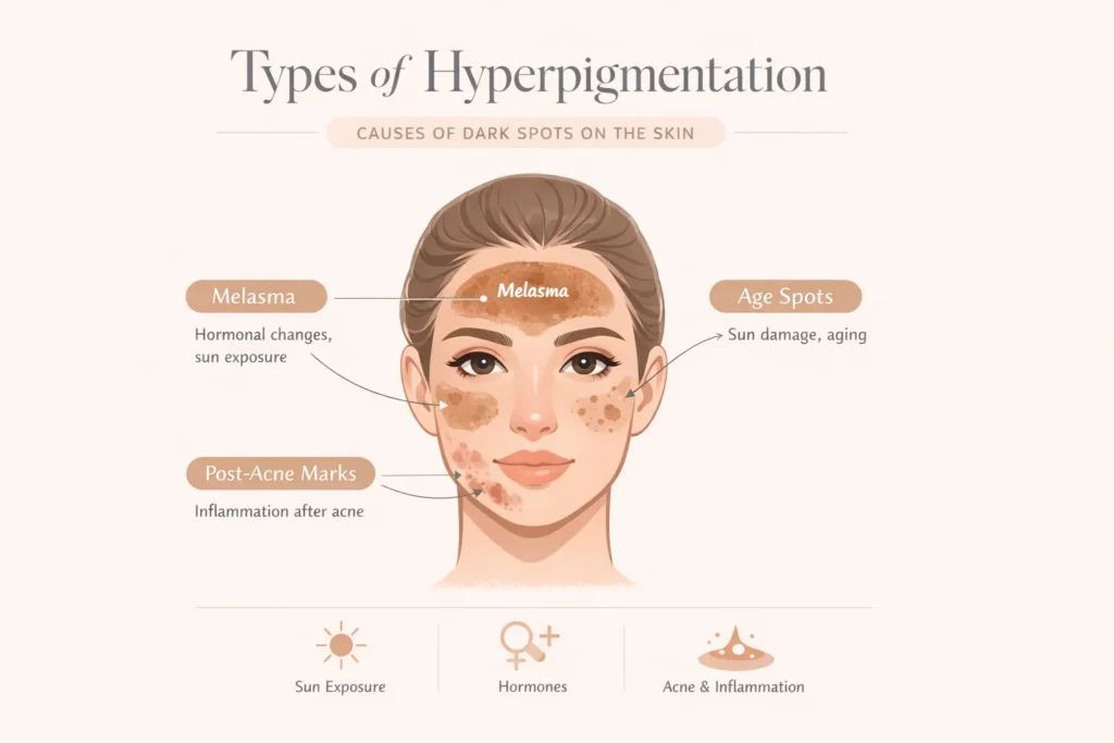 Hyperpigmentation Causes Dark Spots