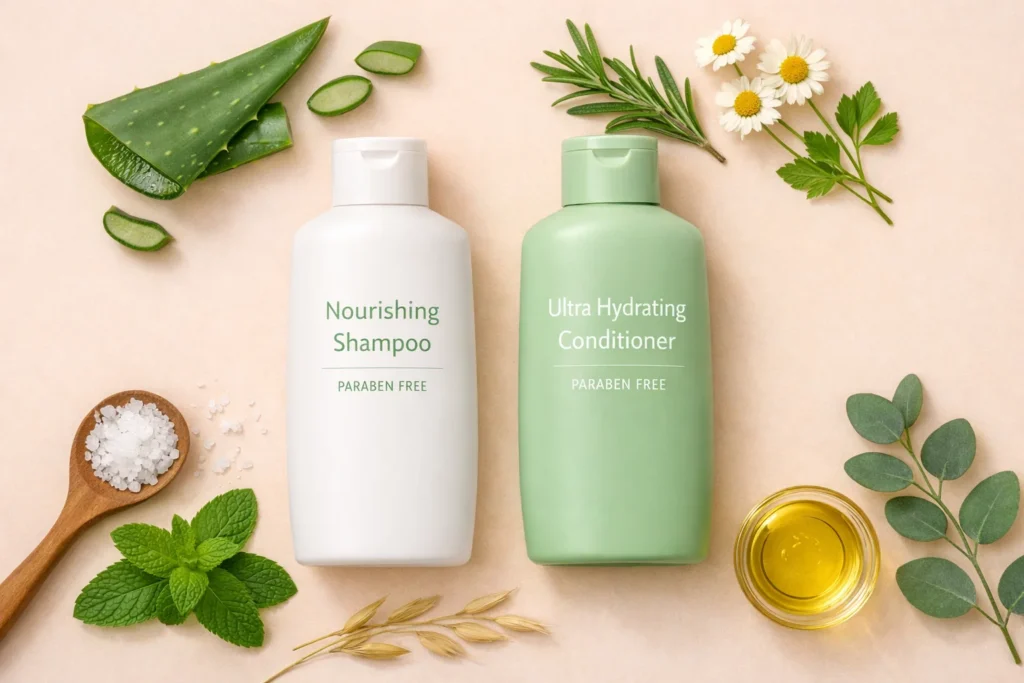 Paraben free shampoo and conditioner